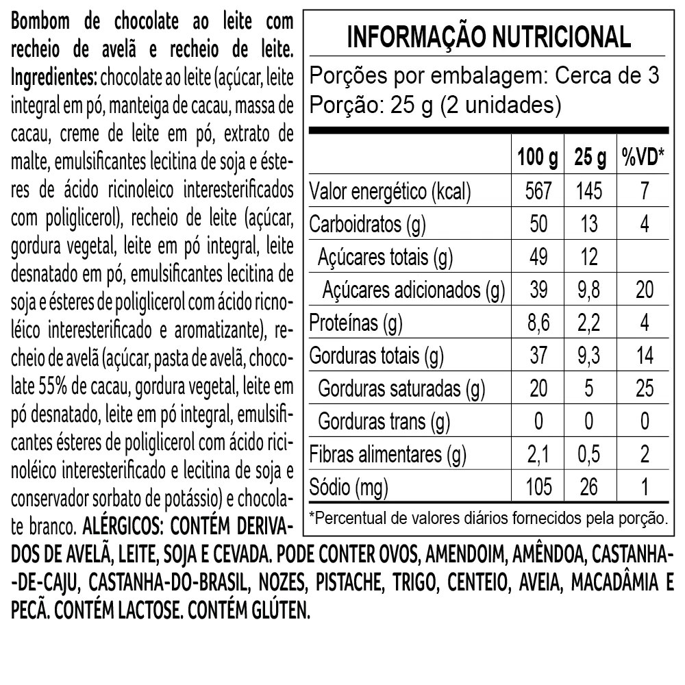 Caixa de Bombons Sortidos Angel Coração 290g - foto 4