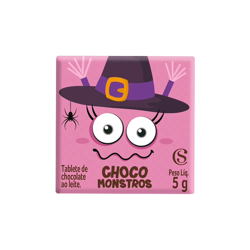Tablete Halloween dos Chocomonstros Surpresa 5g - foto 5