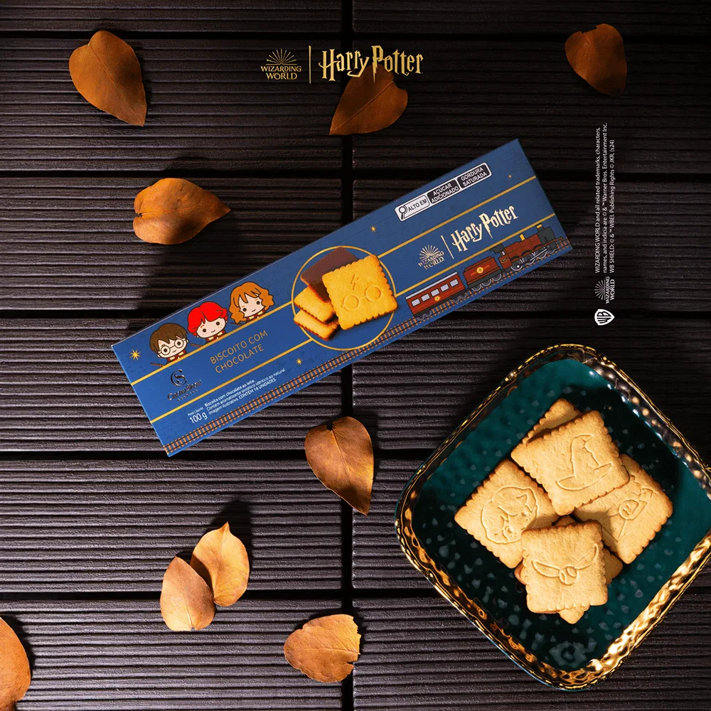Biscoito ao Leite Harry Potter 100g - foto 2
