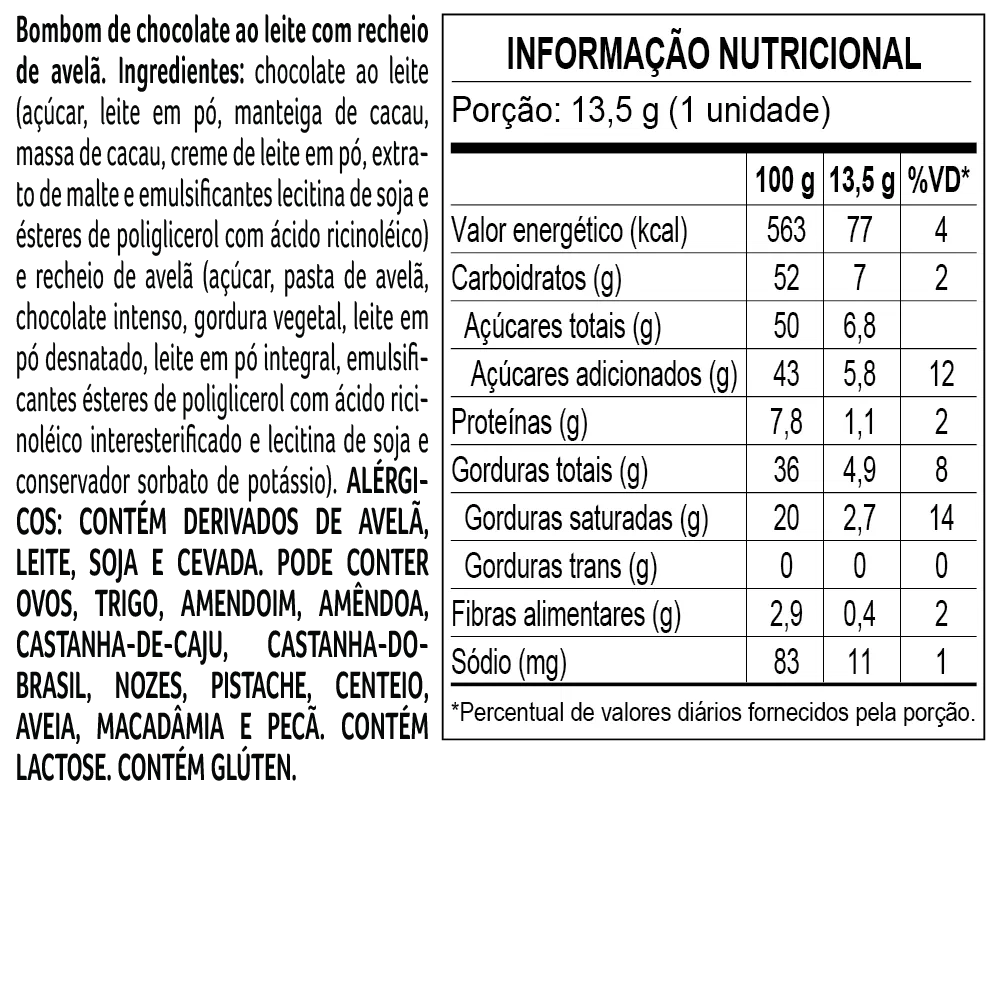 Lata de Coração com Bombons de Doce de Leite e Brigadeiro 100g - foto 2