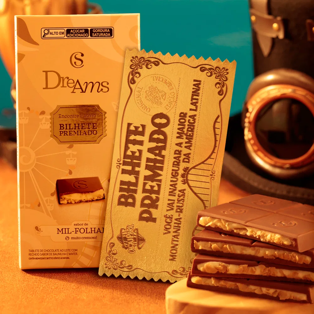 Tablete Dreams Mil-Folhas Edição Especial 130g - foto 2