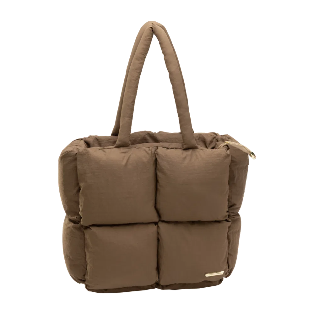 Bolsa Puffer Marrom Cacau Show - foto 1